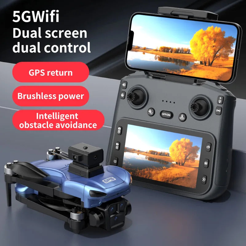 AeroPathfinder X89 GPS Drone Blue