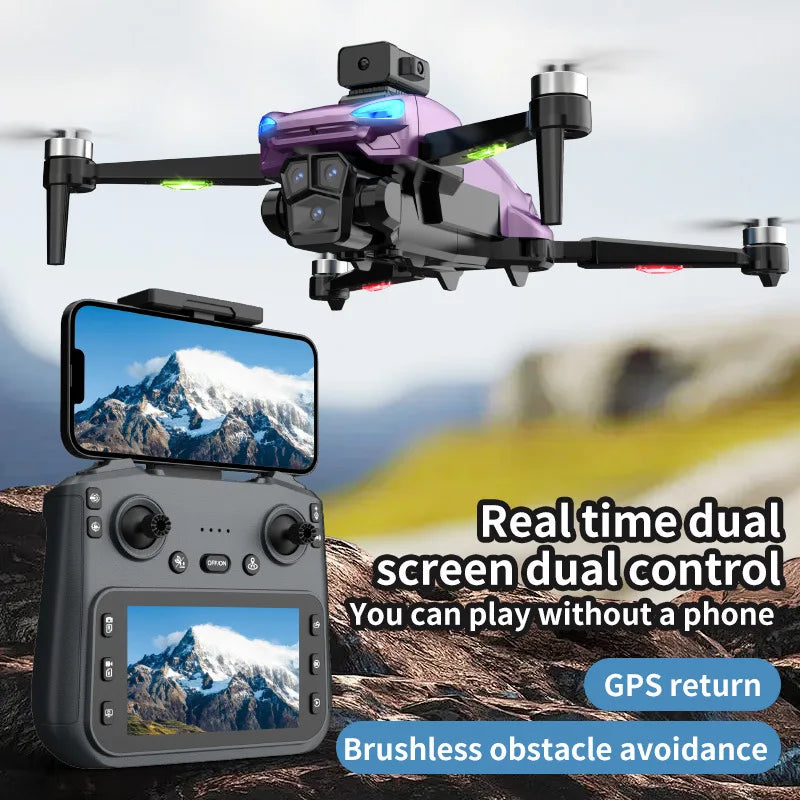 AeroPathfinder X89 GPS Drone Blue