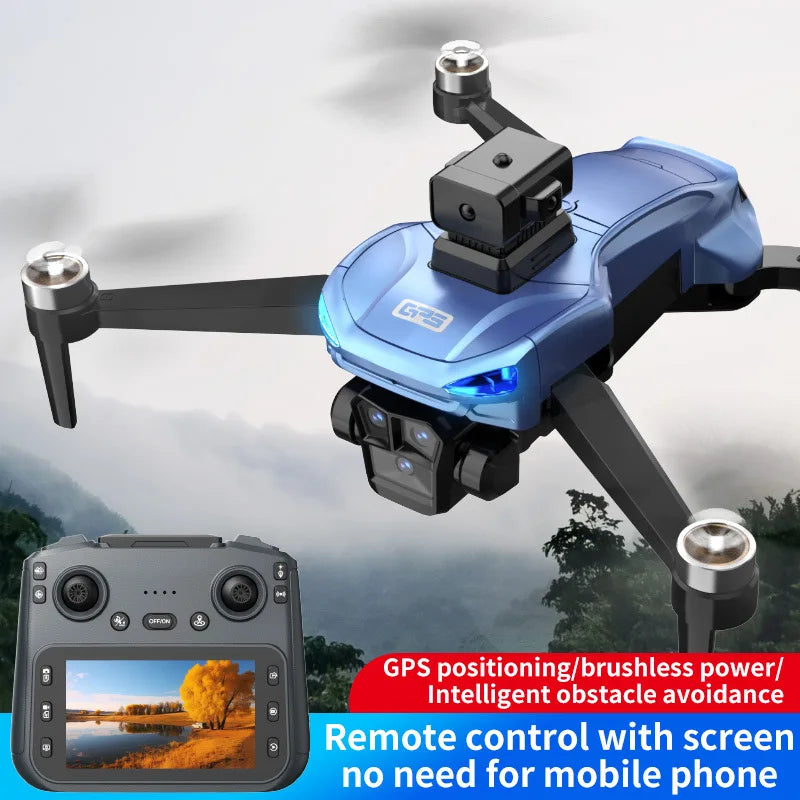 AeroPathfinder X89 GPS Drone Blue