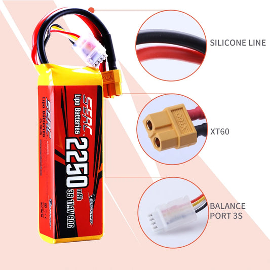 VoltApex 60C 2250mAh