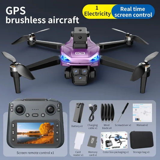 AeroPathfinder X89 GPS Drone Purple