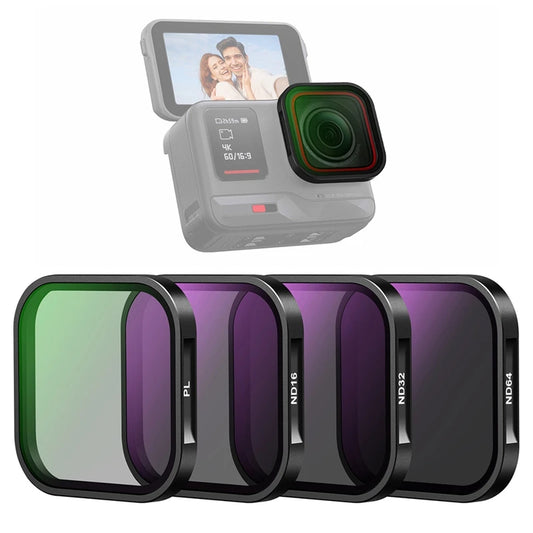 VividSky Pro 4-in-1 Action Camera Filter Kit
