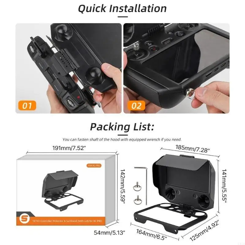 ClearView Pro Foldable Sun Hood